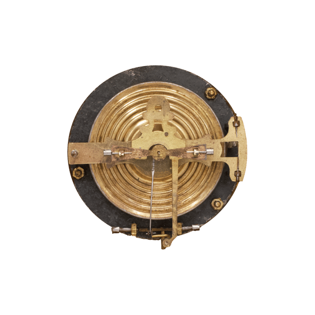Floral Cast-Iron Aneroid Barometer thumbnail 7