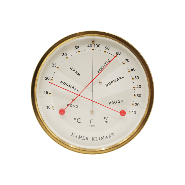 Combined Hygrometer–Thermometer “KAMER KLIMAAT”