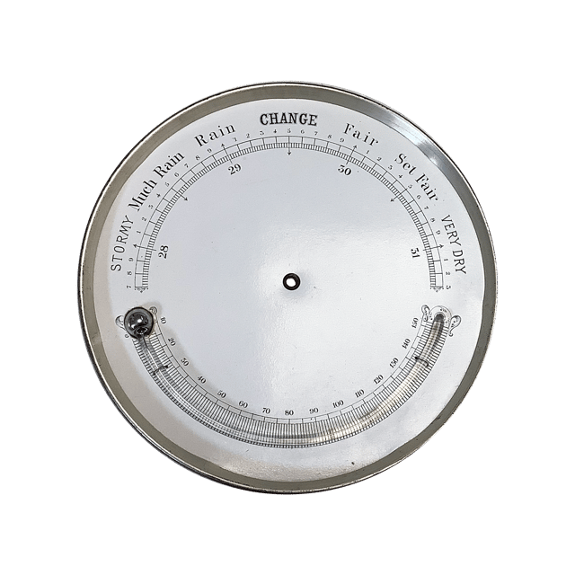 Tabletop Aneroid Barometer thumbnail 2