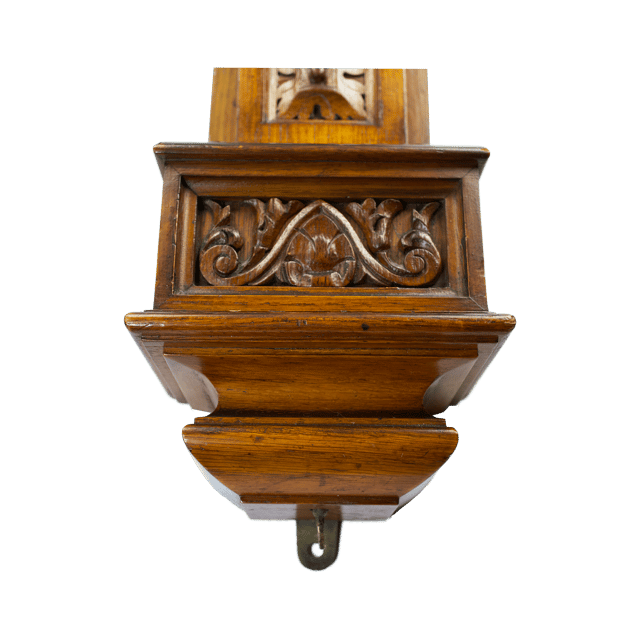 Oak Pediment Barometer thumbnail 6