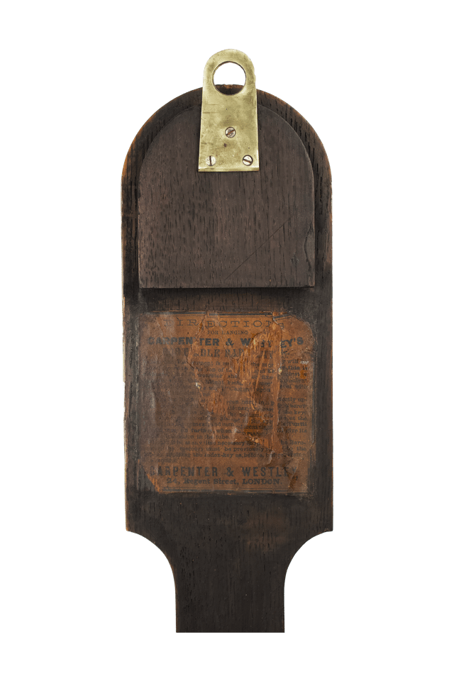 Ivory Register-Plate Cistern Barometer thumbnail 7