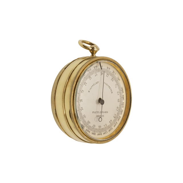 Barrel-cased pocket barometer thumbnail 2