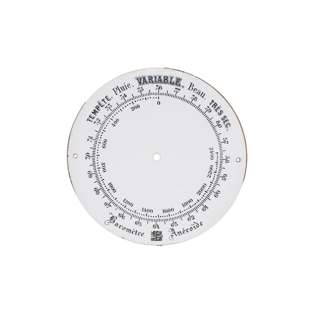 Enamel-Dial Pocket Barometer thumbnail 6