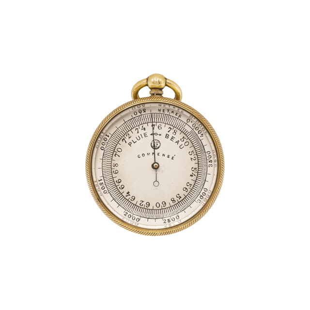 Pocket Barometer with Revolving Altitude Scale thumbnail 2