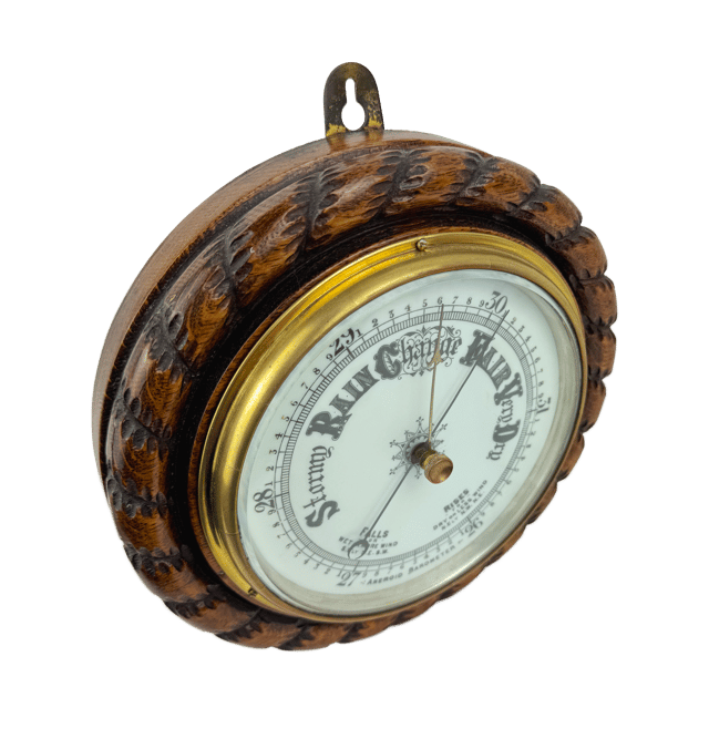 Rope frame marine barometer thumbnail 3