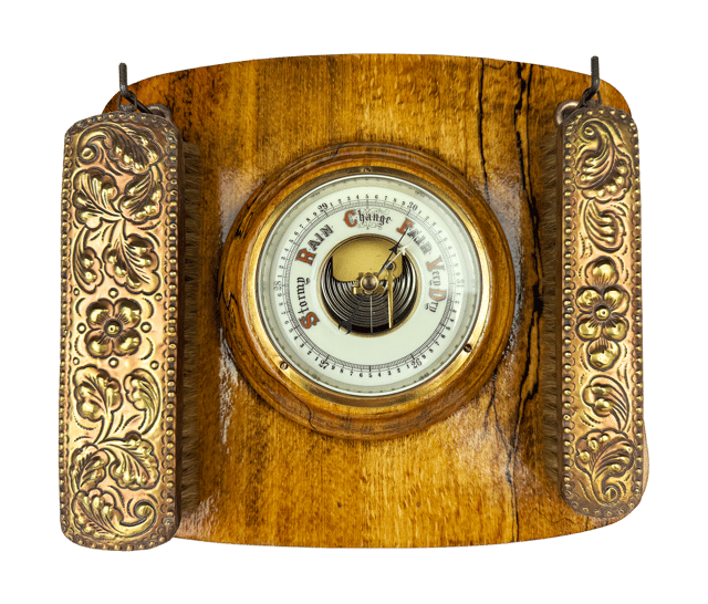 Victorian hallway barometer thumbnail 1