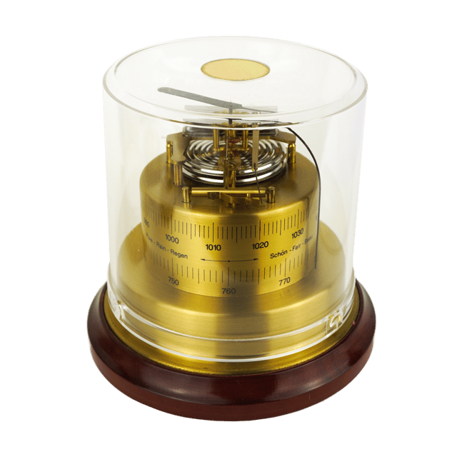 Desk Barometer With Glass Dome thumbnail 3