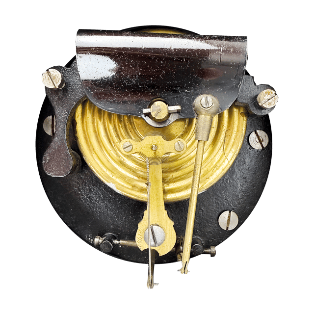 Black Victorian Aneroid Barometer thumbnail 3