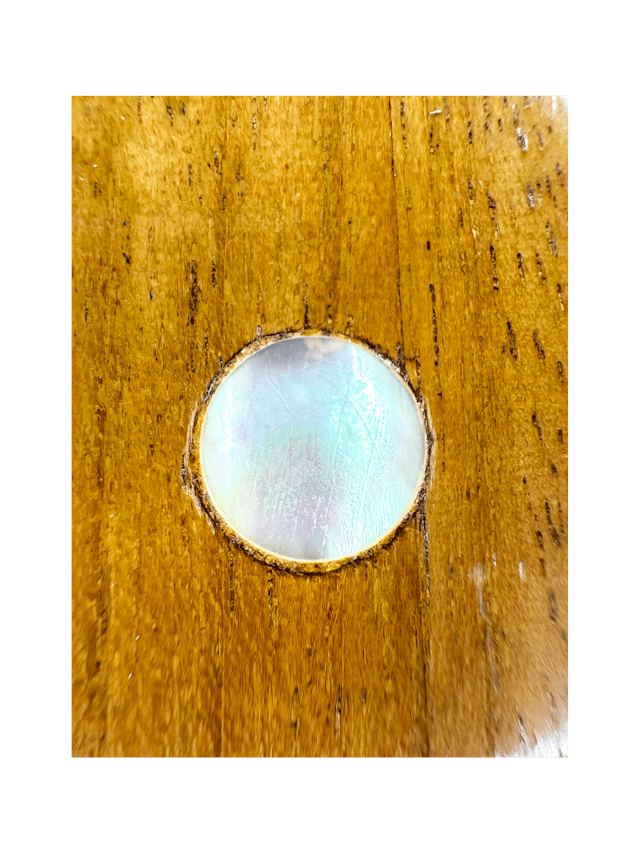 Light Walnut Inlaid Barometer thumbnail 5