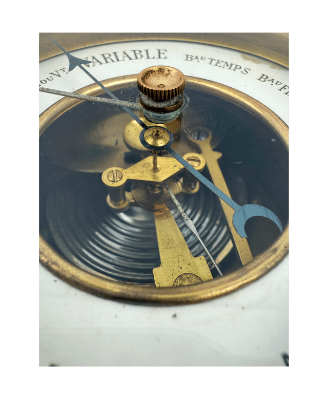 Rococo Style Aneroid Barometer thumbnail 4