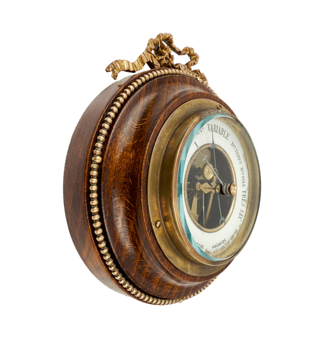 Rococo Style Aneroid Barometer thumbnail 2