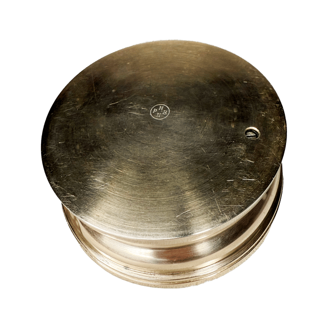 Brass-cased Dutch aneroid barometer thumbnail 5