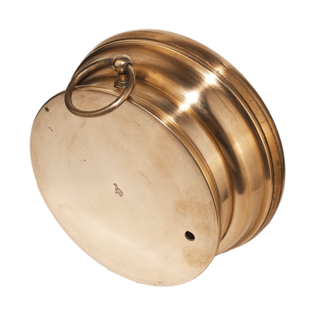 Hanging brass-cased barometer thumbnail 5