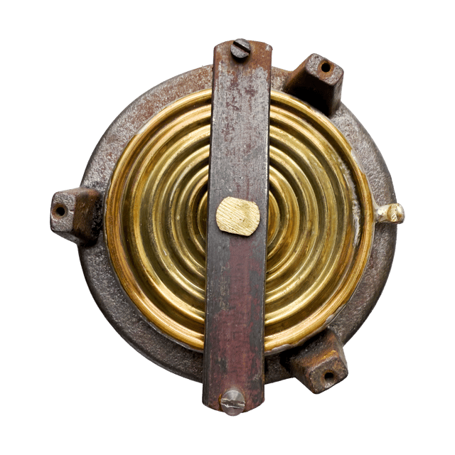 Baroque-ornamented desk barometer thumbnail 10