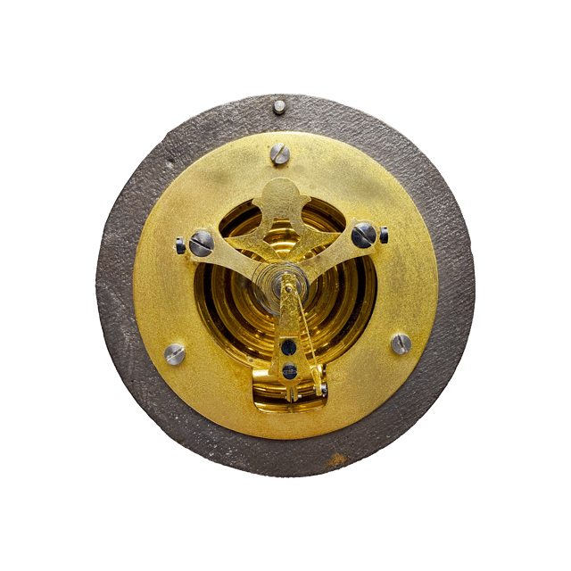 Baroque-ornamented desk barometer thumbnail 8