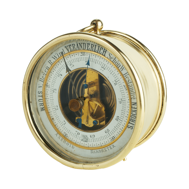 Rack and pinion desk barometer thumbnail 2