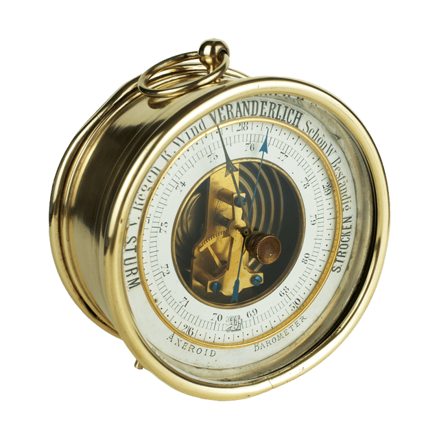 Rack and pinion desk barometer thumbnail 3