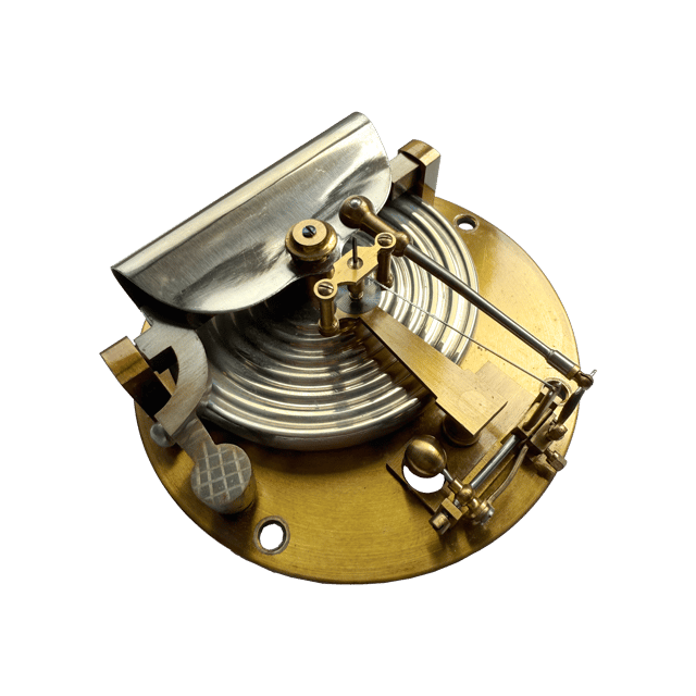 Large Brass Ship Aneroid thumbnail 7