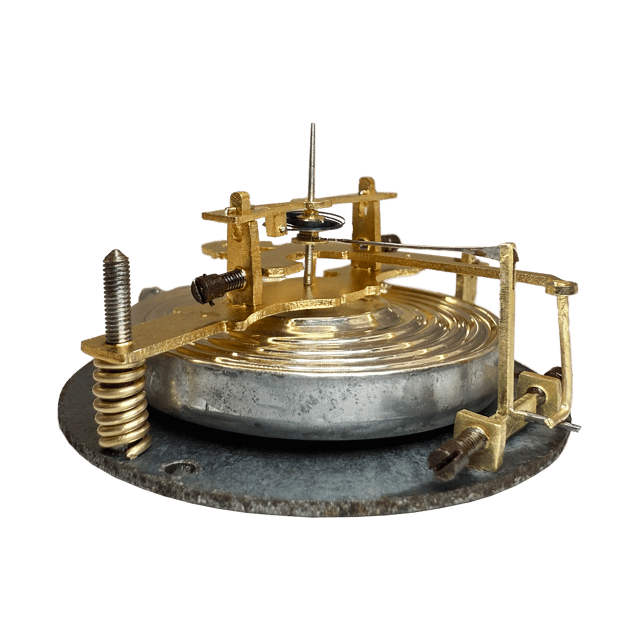 Ornately Carved Wooden Case Barometer thumbnail 8