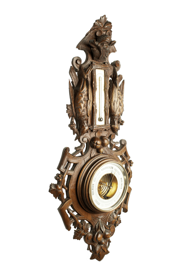 Hunting Bourdon Barometer thumbnail 3