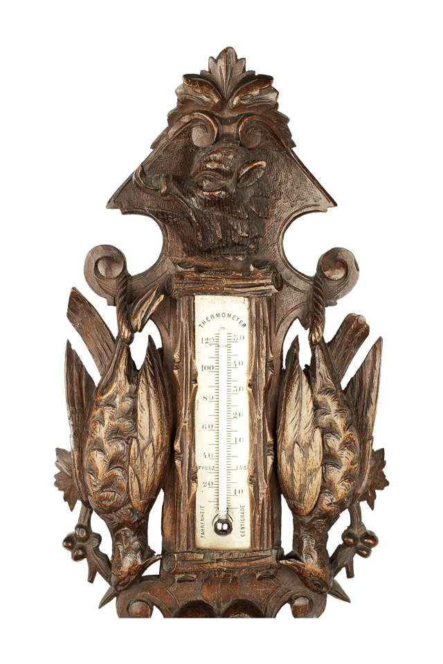 Hunting Bourdon Barometer thumbnail 4