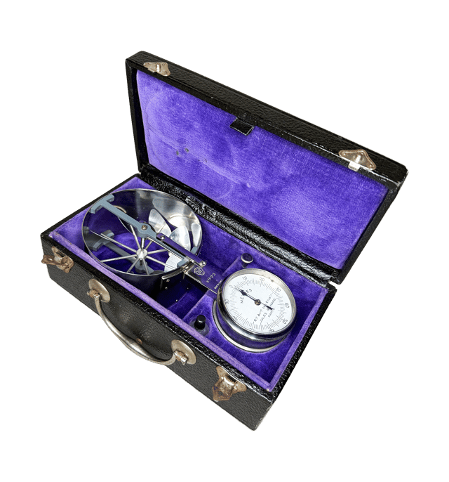Nickel-Plated Hand-Held Vane Anemometer thumbnail 7