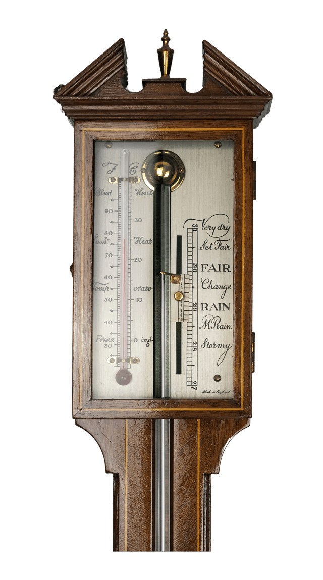 Georgian Stick barometer thumbnail 2