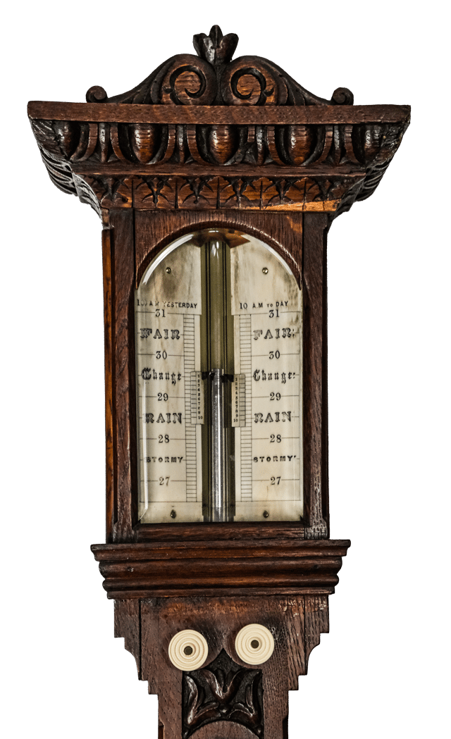 Pediment barometer thumbnail 2