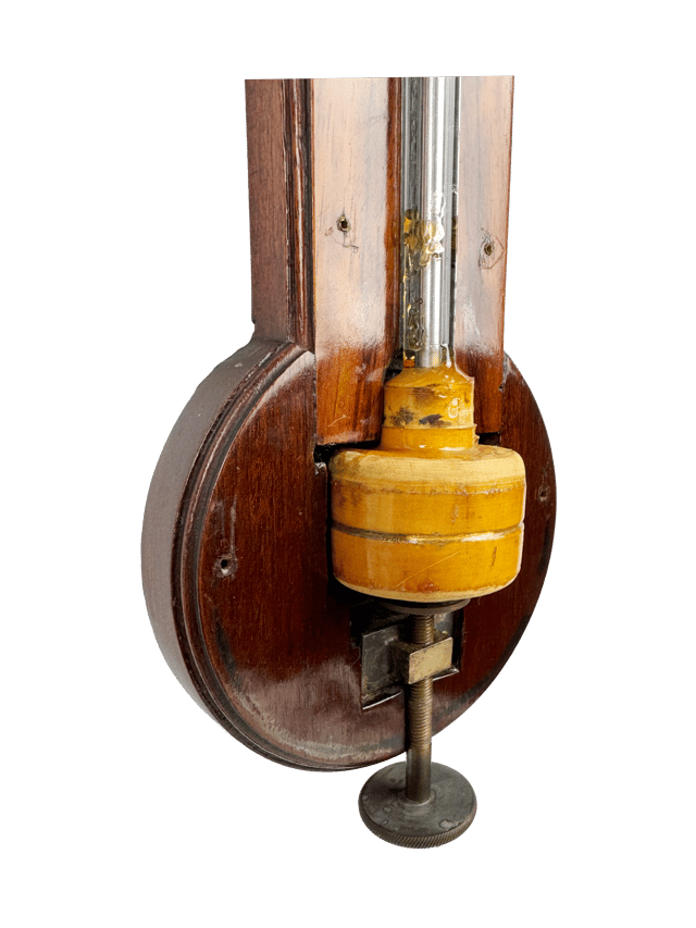 George III mahogany stick barometer thumbnail 8