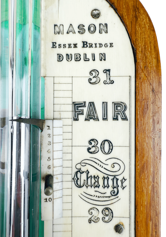 Oak Stick Barometer thumbnail 5