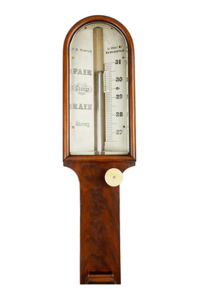 Mahogany cistern barometer thumbnail 3