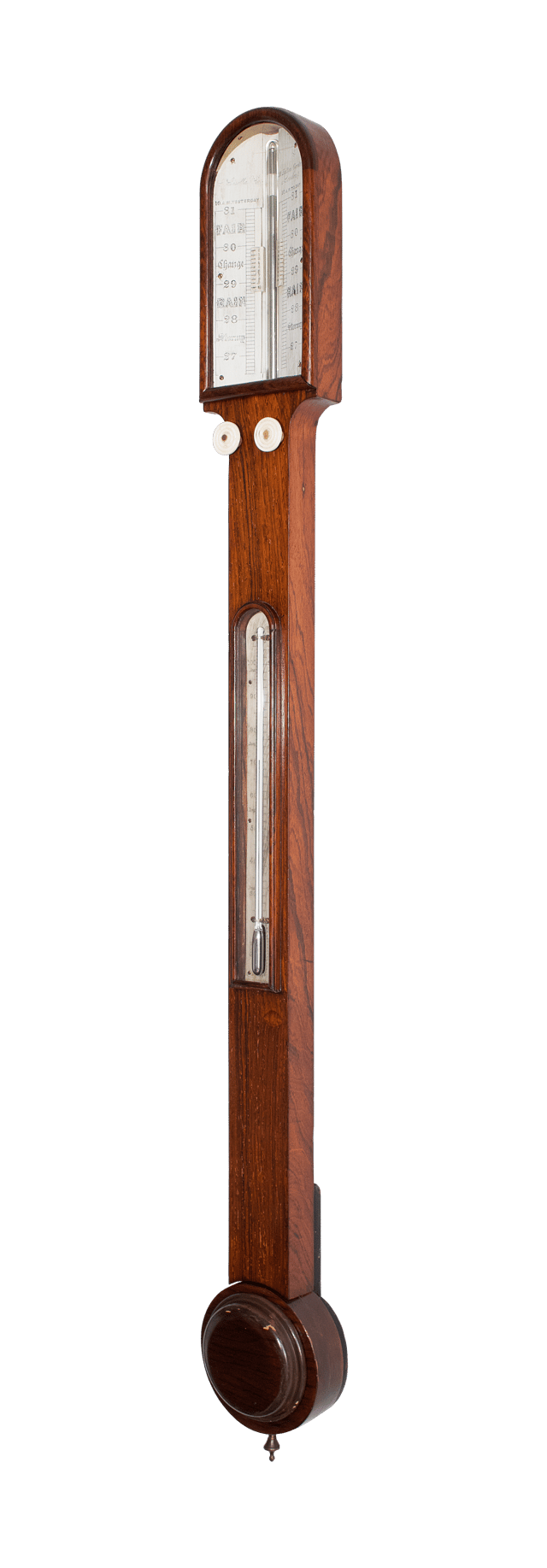 Rosewood Cistern Barometer thumbnail 2
