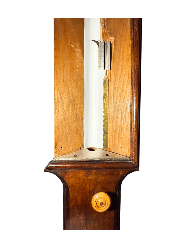 Mahogany Stick Barometer thumbnail 7