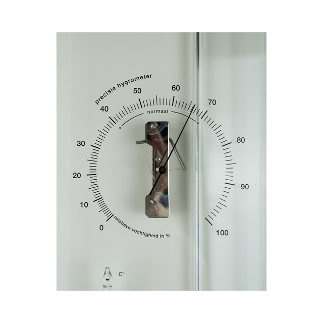 Plexiglass Wheel Barometer thumbnail 6