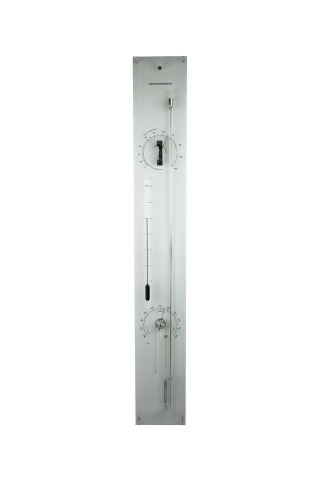 Plexiglass Wheel Barometer