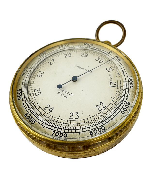 Military pocket aneroid barometer thumbnail 2