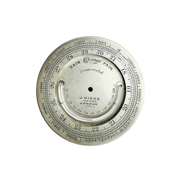 Pocket barometer featuring a thermometer thumbnail 8