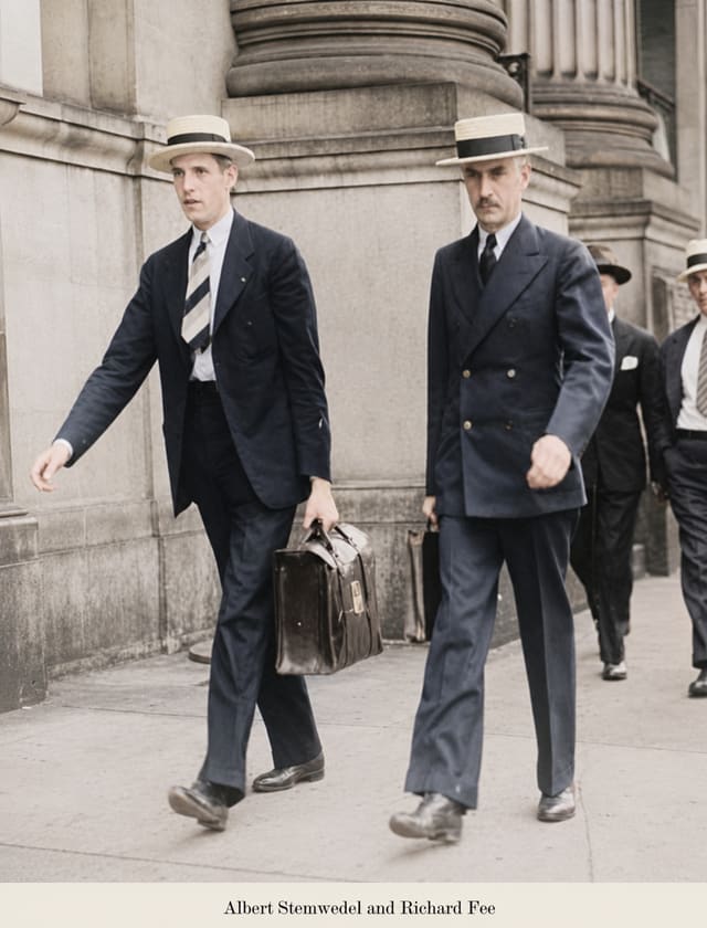 Albert Stemwedel and Richard Fee