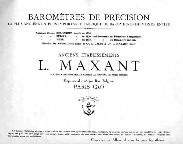 Caryatid Mounts Barometer