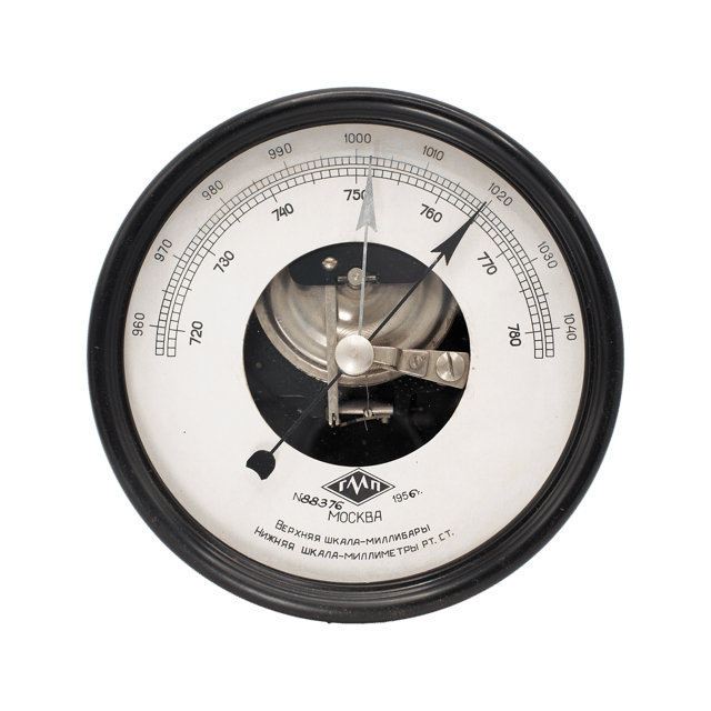 Soviet aneroid barometer