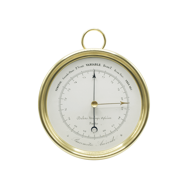 Fine Victorian Aneroid Barometer
