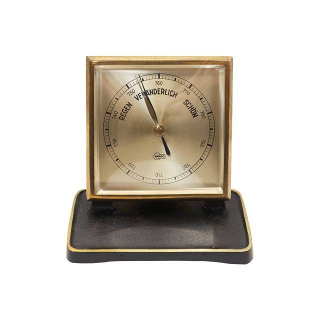 Desk aneroid barometer 