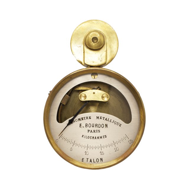 Bourdon pressure gauge