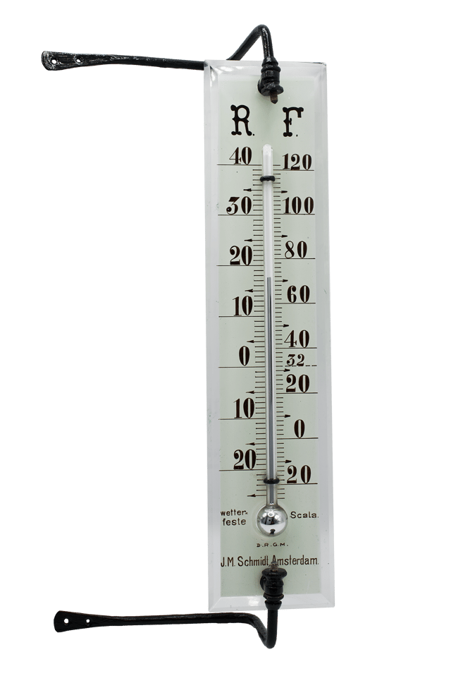 Crystal Outdoor Mercury Thermometer 