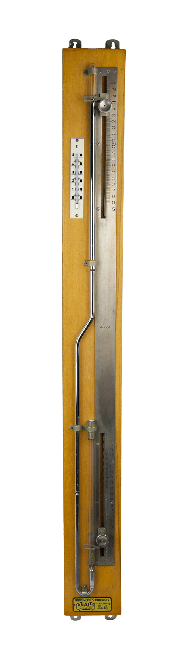 Gay-Lussac siphon barometer