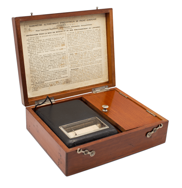 Pocket Self-Recording Barometric Altimeter