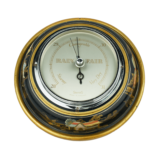 Chinoiserie barometer