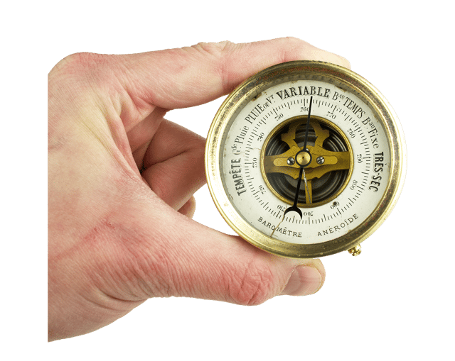 Miniature Desk Barometer