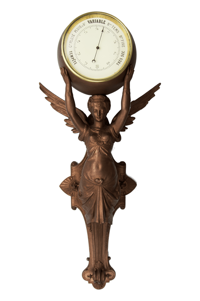 Wall Barometer "Spirit of Progress"