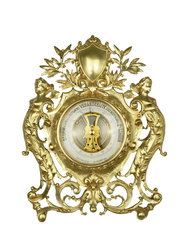 Caryatid Mounts Barometer